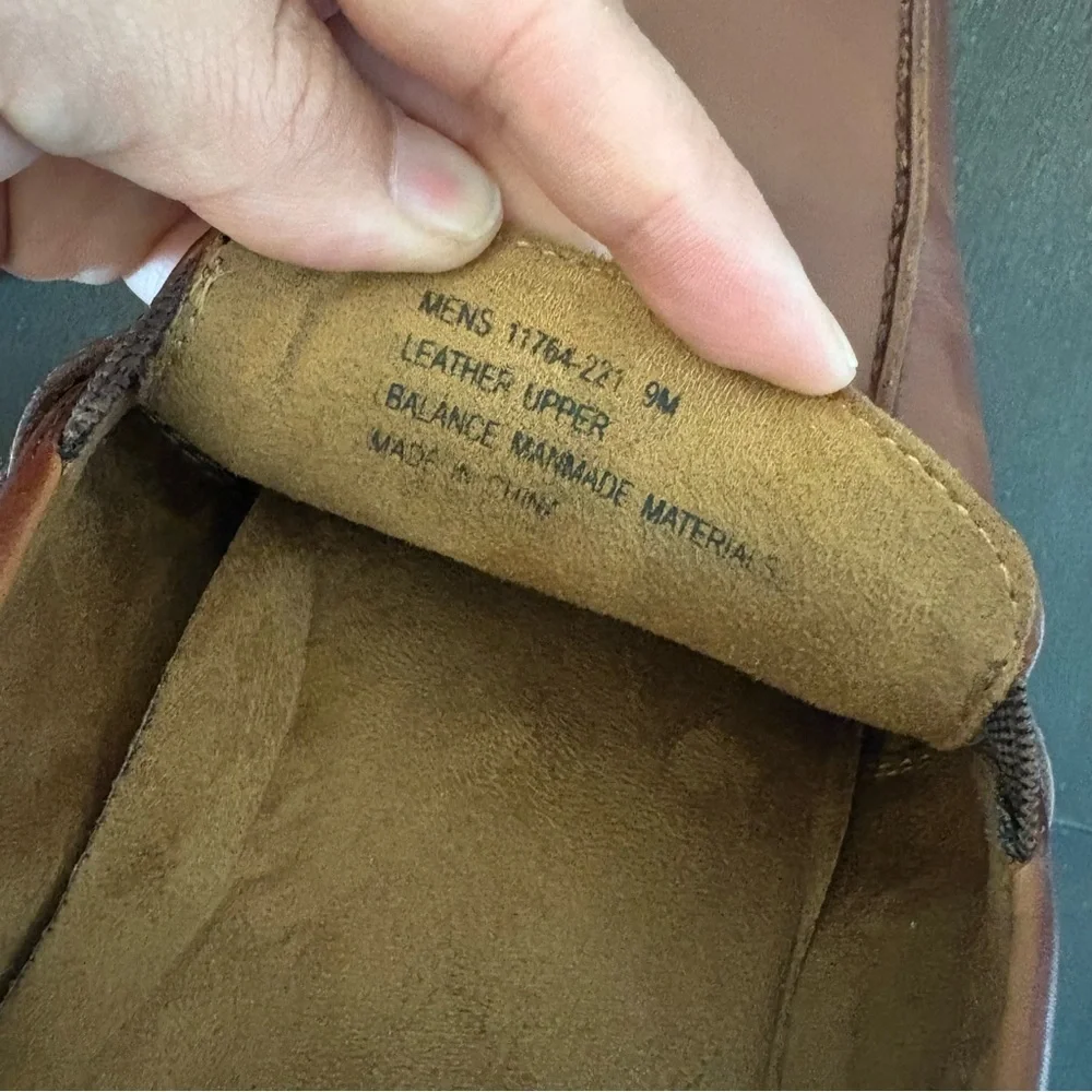 Florsheim Sorrento Moc‎ Toe Penny Loafers Cognac Size 9